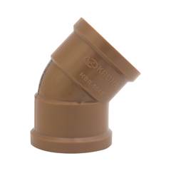 JOELHO 45° SOLDÁVEL DN75 MARROM - KRONA