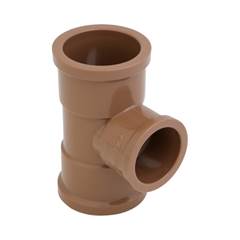 TÊ SOLDÁVEL DN32X25 MARROM - KRONA