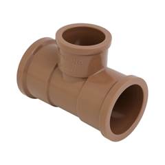 TÊ SOLDÁVEL DN32X25 MARROM - KRONA