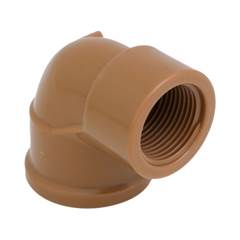 JOELHO 90° SOLDÁVEL/ROSCÁVEL DN25X1/2 MARROM - KRONA