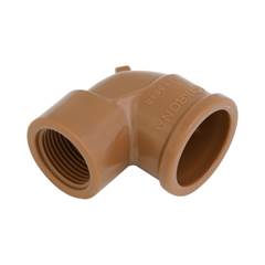 JOELHO 90° SOLDÁVEL/ROSCÁVEL DN32X3/4 MARROM - KRONA