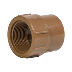 LUVA SOLDÁVEL/ROSCÁVEL DN20X1/2 MARROM - KRONA