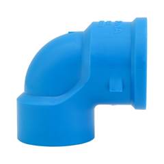 JOELHO 90° SOLDÁVEL/ROSCÁVEL DN25X1/2 AZUL | ROSCA EM LATÃO - KRONA