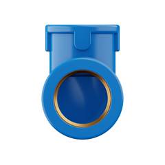 JOELHO 90° SOLDÁVEL/ROSCÁVEL DN20X1/2 AZUL | ROSCA EM LATÃO - TIGRE