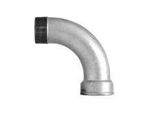 CURVA 90° GALVANIZADA DN2.1/2 | MACHO/FÊMEA