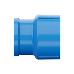 LUVA SOLDÁVEL/ROSCÁVEL DN25X1/2 AZUL | ROSCA EM LATÃO - TIGRE