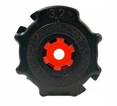 BOCAL ASPERSOR ECO/MIDI 3.2MM PRETO/VERMELHO - TIGRE