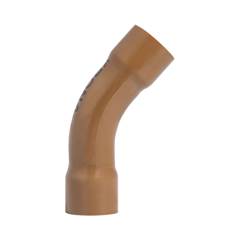 CURVA 45° SOLDÁVEL DN60 MARROM - KRONA
