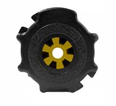 BOCAL ASPERSOR ECO/MIDI 3.8MM PRETO/AMARELO - TIGRE