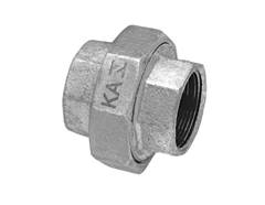 UNIÃO GALVANIZADA DN 3/4 ASSENTO EM BRONZE