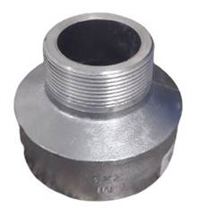 LUVA DE ALUMÍNIO COM REDUÇÃO DN1.1/2X1.1/4 | FEMEA/MACHO - GABITEC