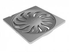 RALO GRELHA ABRE E FECHA DN100 QUADRADO TITÂNIO - TIGRE