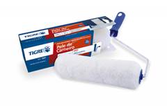 ROLO DE LÃ DE CARNEIRO 15CM COM SUPORTE | REFERÊNCIA 1300 - TIGRE 