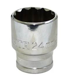 SOQUETE ESTRIADO 1/2 DE 24MM SATA
