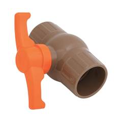 REGISTRO ESFERA SOLDÁVEL DN75 MARROM - KRONA