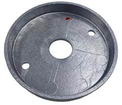 CAP DE ALUMÍNIO 175MM | FURO CENTRAL DN1.1/4 - GABITEC