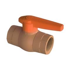 REGISTRO ESFERA ROSCÁVEL DN3/4 MARROM - TIGRE