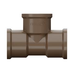 TÊ SOLDÁVEL DN20 MARROM - TIGRE