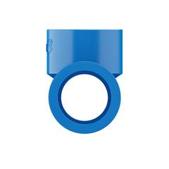 TÊ SOLDÁVEL/ROSCÁVEL DN32X3/4 AZUL | ROSCA EM LATÃO - TIGRE