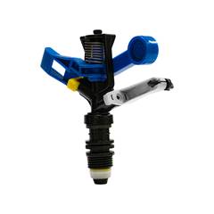 ASPERSOR PINGO 360° | ROSCA BSP 1/2 MACHO | BOCAIS 4.0X3.2MM AMARELO/CINZA - TIGRE