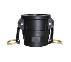 ENGATE RÁPIDO POLIPROPILENO DN1.1/2 | TIPO D | ENGATE FÊMEA COM ROSCA INTERNA