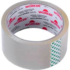 FITA TRANSPARENTE PARA EMPACOTAMENTO 48MM X 45M - WORKER