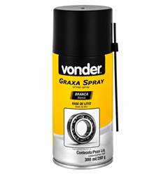GRAXA BRANCA SPRAY 200G/300ML - VONDER