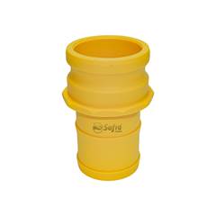 ENGATE RÁPIDO NYLON DN2.1/2 | TIPO E | ENGATE MACHO COM ESCAMA