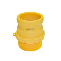 ENGATE RÁPIDO NYLON DN1 | TIPO F | ENGATE MACHO COM ROSCA EXTERNA