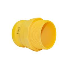 ENGATE RÁPIDO NYLON DN1 | TIPO F | ENGATE MACHO COM ROSCA EXTERNA