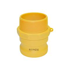ENGATE RÁPIDO NYLON DN1.1/4 | TIPO F | ENGATE MACHO COM ROSCA EXTERNA