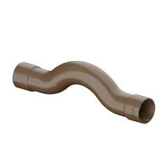 CURVA SOLDÁVEL TRANSPOSIÇÃO DN25 MARROM - TIGRE