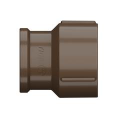 LUVA SOLDÁVEL/ROSCÁVEL DN20X1/2 MARROM - TIGRE