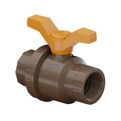 REGISTRO ESFERA ROSCÁVEL COM UNIÃO DN1/2 MARROM - TIGRE