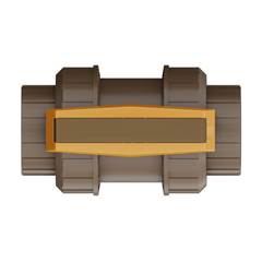 REGISTRO ESFERA SOLDÁVEL COM UNIÃO DN110 MARROM - TIGRE