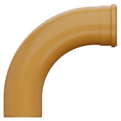 CURVA 90° DN300 COLETOR ESGOTO PONTA/BOLSA - TIGRE