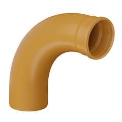 CURVA 90° DN300 COLETOR ESGOTO PONTA/BOLSA - TIGRE